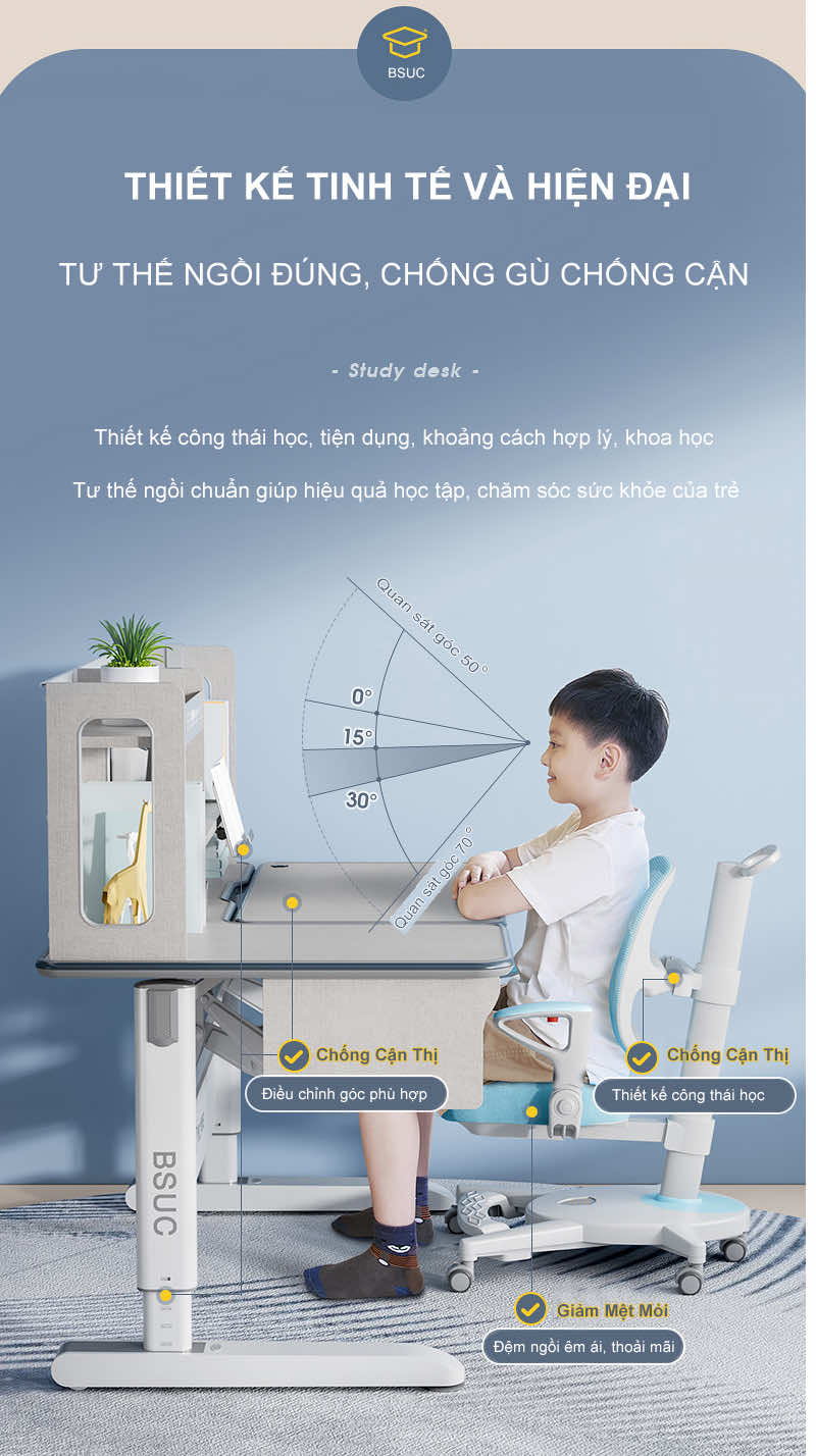 Ghế chống gù chống cận