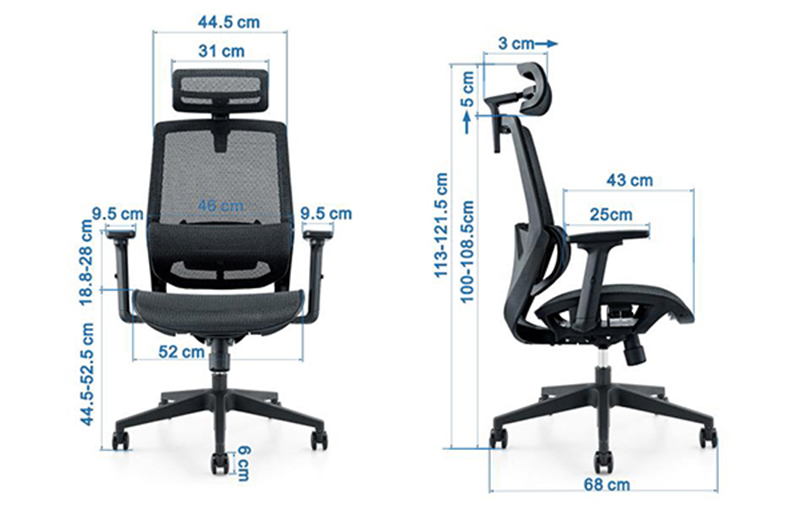 Kich Thuoc Ghe Cong Thai Hoc JD 103