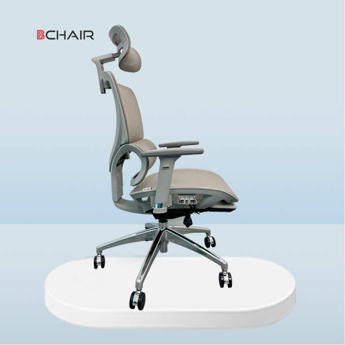 Ghế Công Thái Học Bchair Ergonomic B-101AF màu ghi