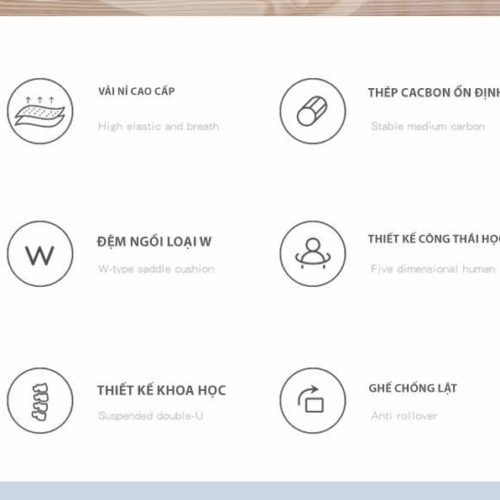 Ghế chống gù lưng cho học sinh DRY-816 9 ghe-chong-gu