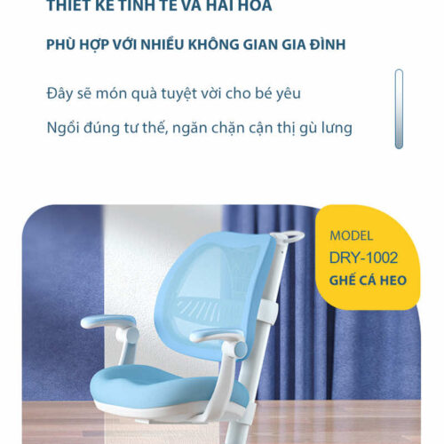 Ghế chống gù công thái học cho trẻ em DSY-1002 13 ghe hoc sinh chong gu dsy 1002 anh 02