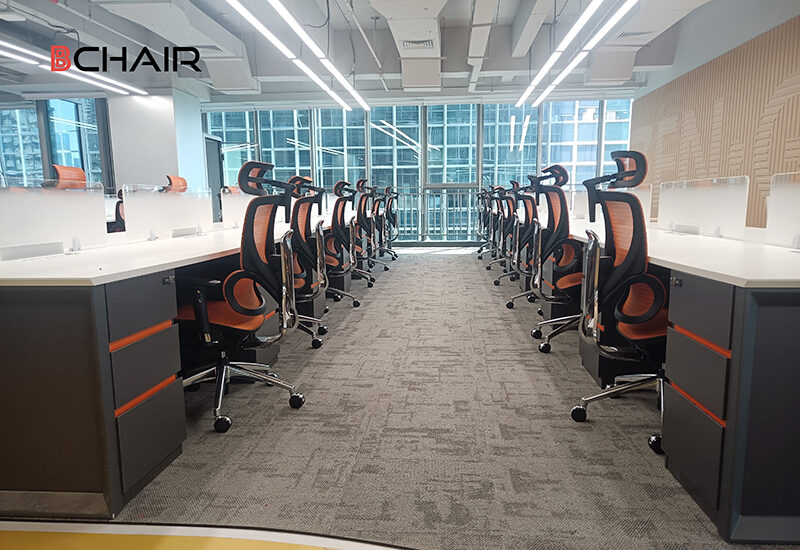 Dự án Bchair lắp ghế BC-1018V1 cho công ty Nedec Việt Nam ảnh 02