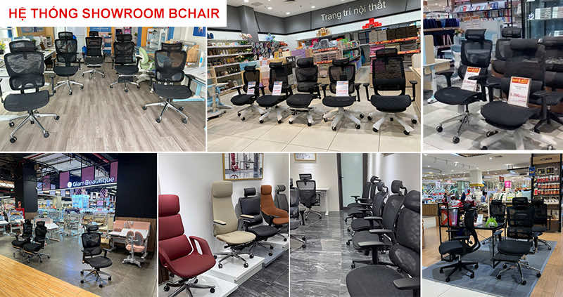 Hệ thống showroom Bchair
