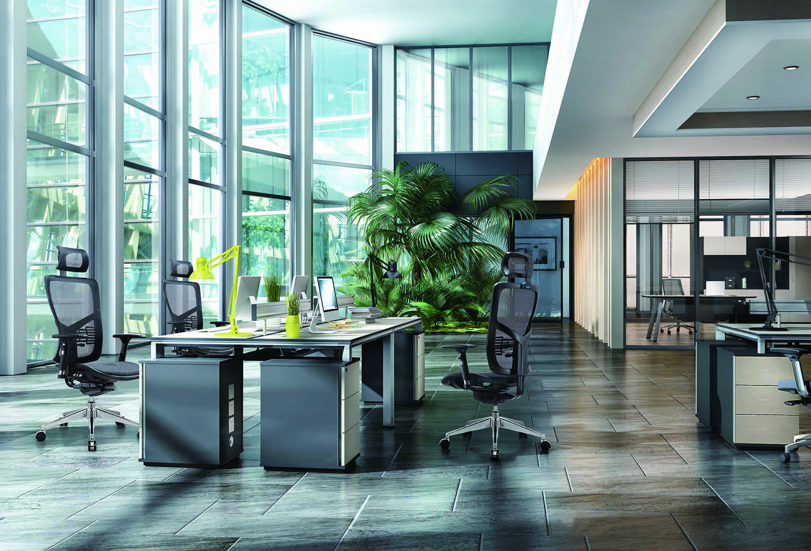 Thương hiệu Bchair nổi tiếng với dòng ghế công thái học B-1080D cao cấp cho văn phòng