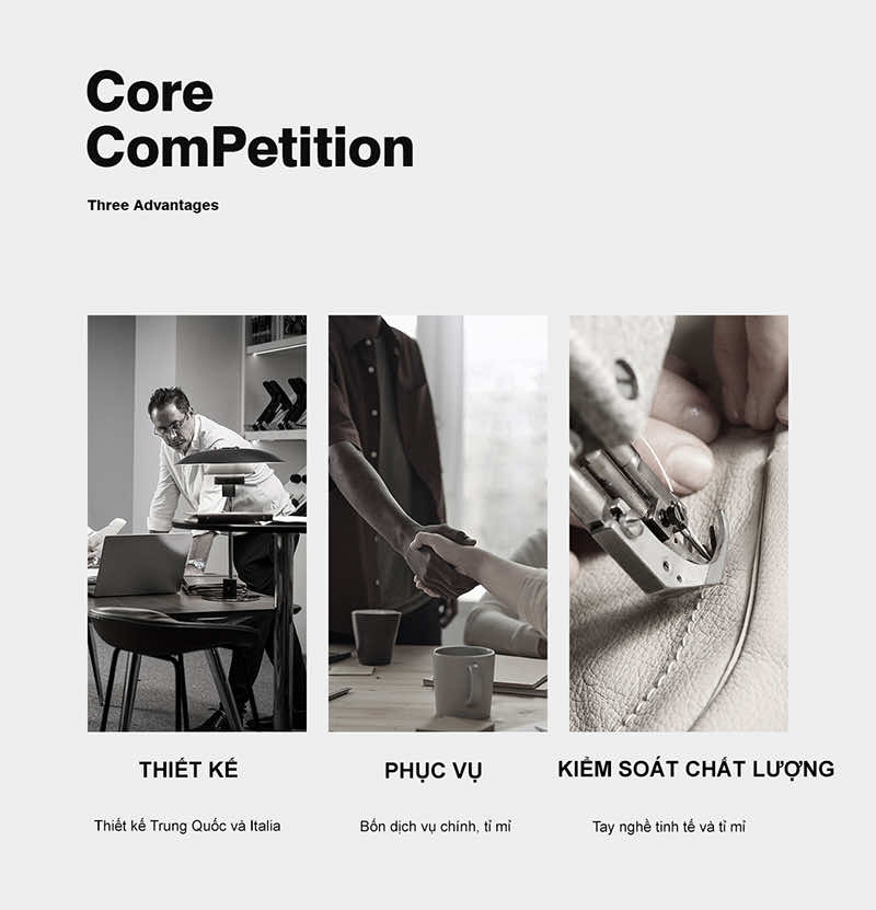 Nhà thiết kế sáng tạo, kiểm soát chất lượng hàng đầu