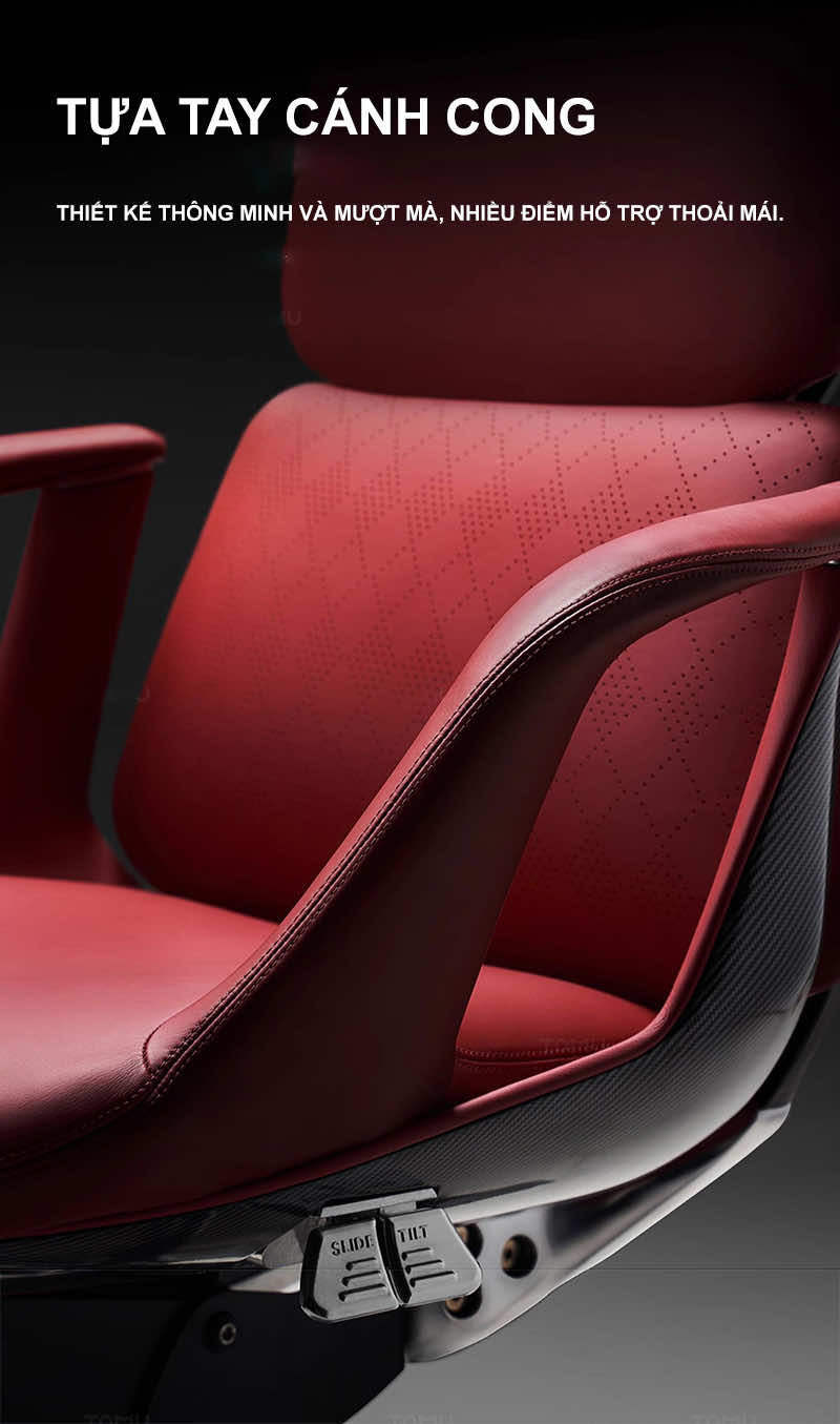 Tựa tay cánh cong