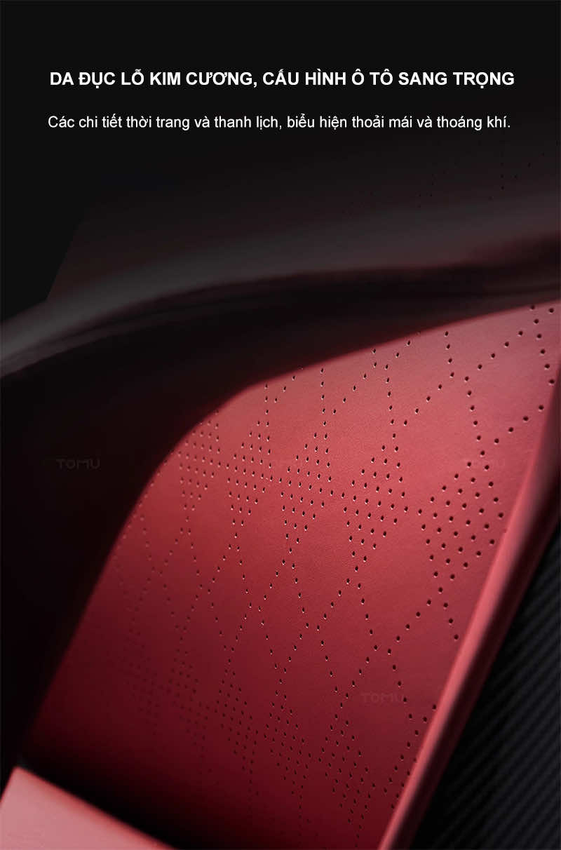 Da đục lỗ kim cương, cấu hình ô tô sang trọng