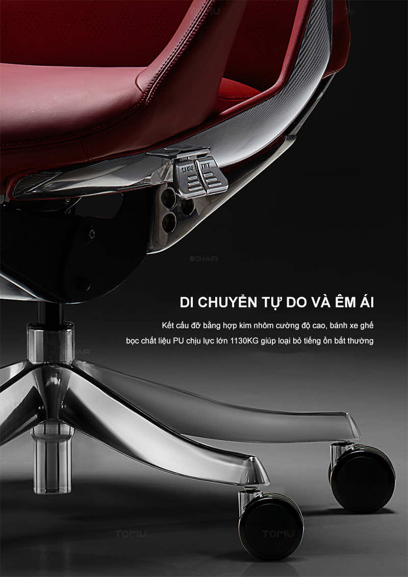 Di chuyển tự do và êm ái