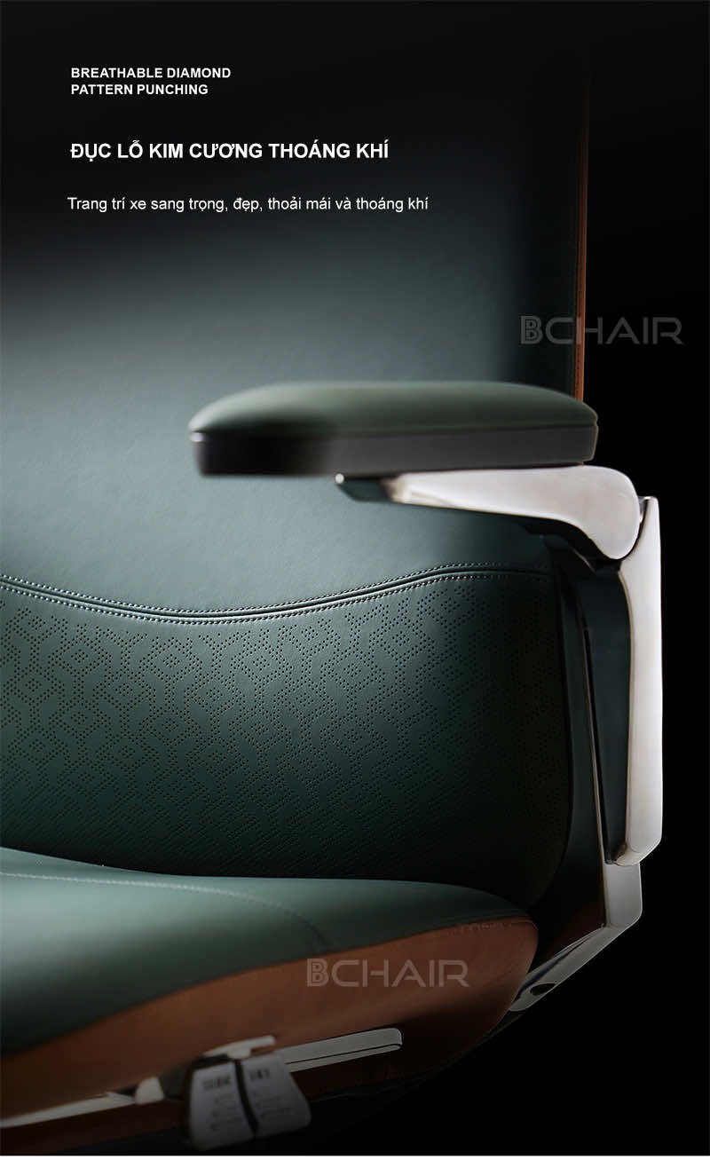 Đục lỗ kim cương thoáng khí