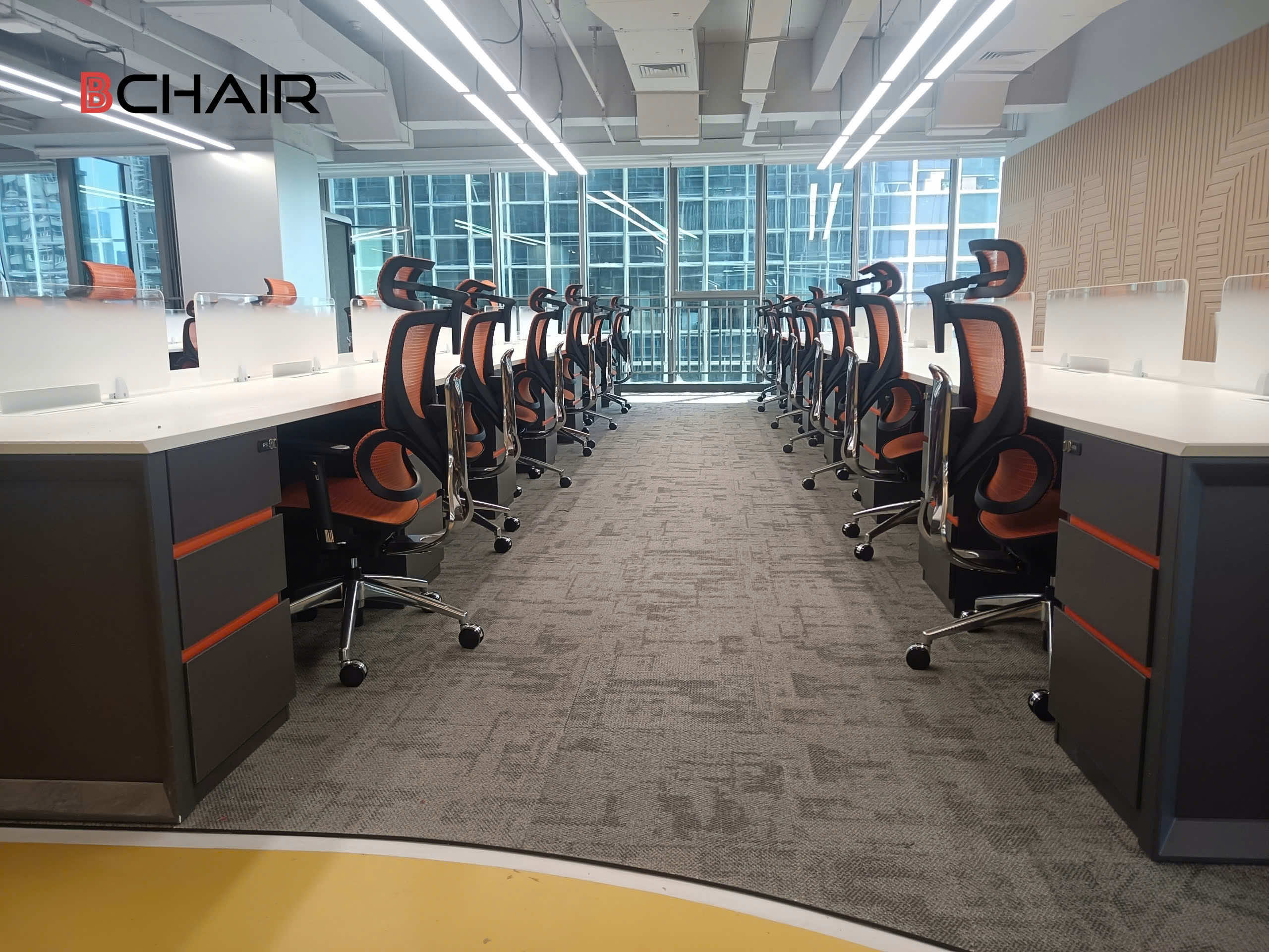 Bchair - Đối tác uy tín chuyên cung cấp dòng sản phẩm ghế công thái học B-1080D cho các doanh nghiệp 