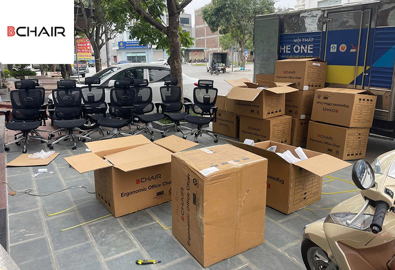 Hình Ảnh Bàn Giao Ghế Công Thái Học 01