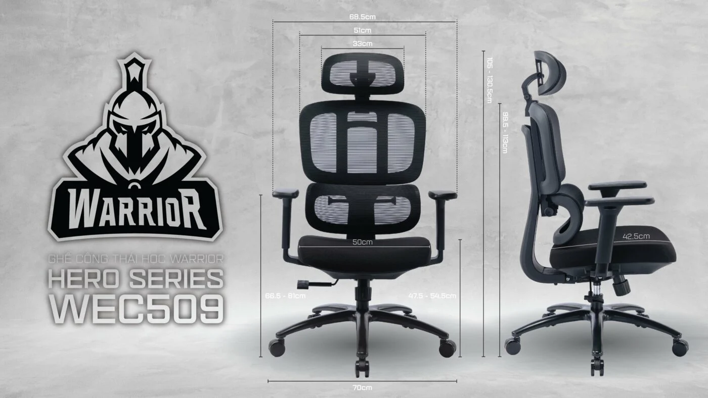 Ghe Cong Thai Hoc Warrior Wec509