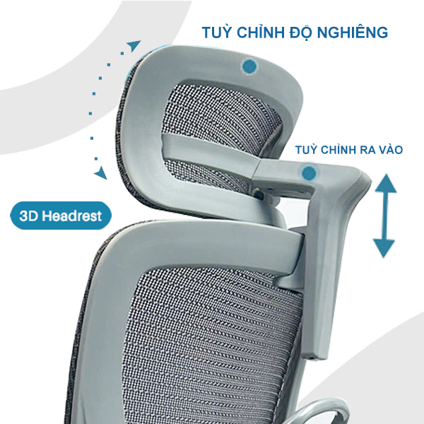 tuỳ chỉnh tựa đầu B1018D
