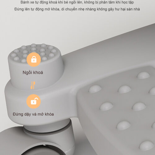 Ghế Chống Gù Trẻ Em DRY-618 15 Bộ Bàn Ghế Chống Gù YX 12001 Ghế DRY 618 Hình 15