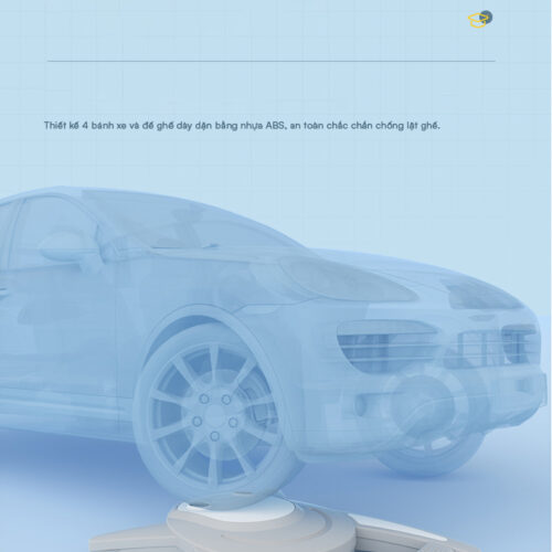 Ghế Chống Gù Lưng DRY-818 – Nâng Hạ Nút Bấm 16 Bsuc Trong Tai Lon