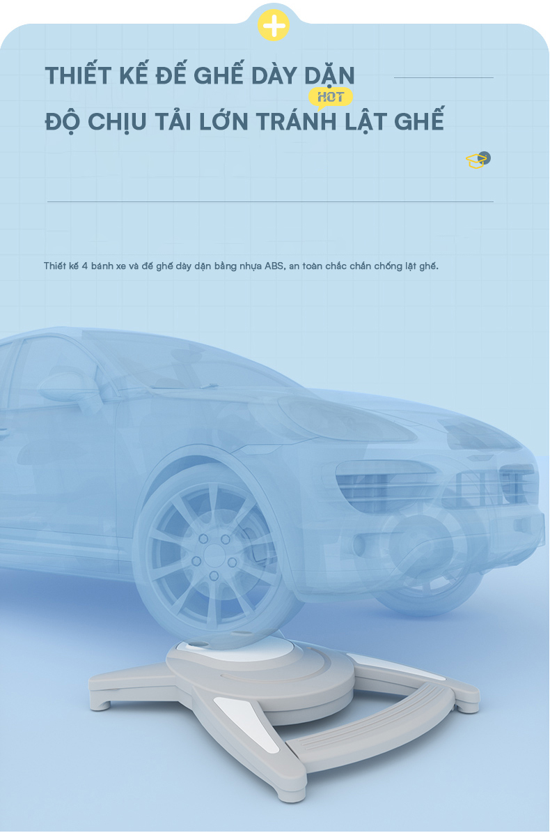 Ghế Chống Gù Lưng DRY-818 – Nâng Hạ Nút Bấm 20 Bsuc Trong Tai Lon