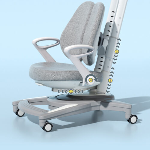 Ghế Chống Gù Lưng DRY-818 – Nâng Hạ Nút Bấm 14 Dieu Chinh Ghe Da Chieu Bsuc