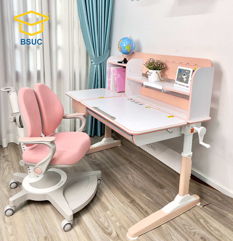 Hình ảnh ghế DRY-822 và bàn học DRZ-12003