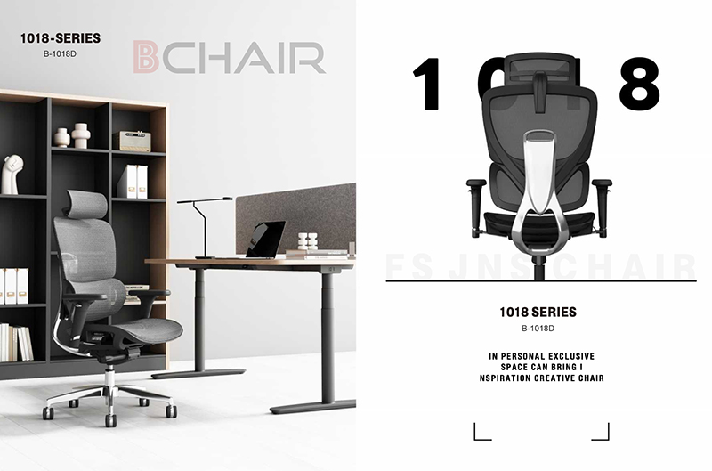 Ghế công thái học BC-1018V1 phù hợp làm việc tại nhà
