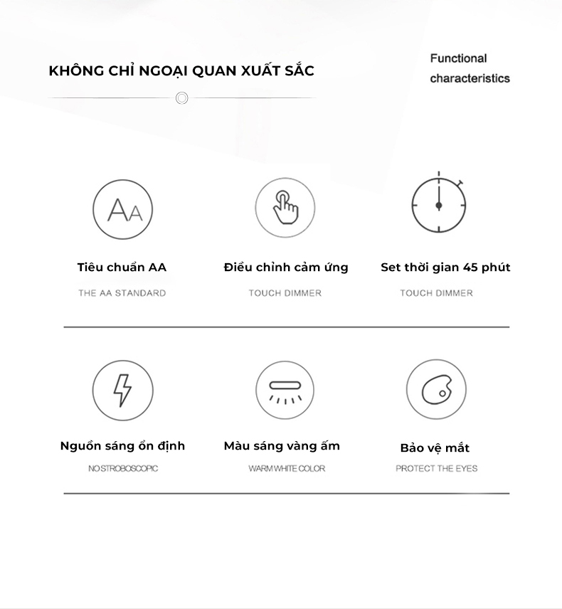 đèn Học Chống Cận HYD 029 Ảnh 02