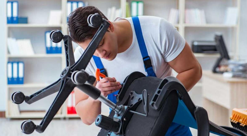 Cách lắp ghế công thái học