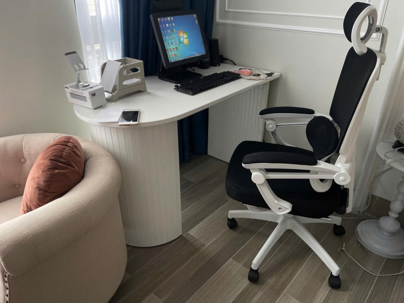 Ghế văn phòng màu trắng Ghế văn phòng màu trắng