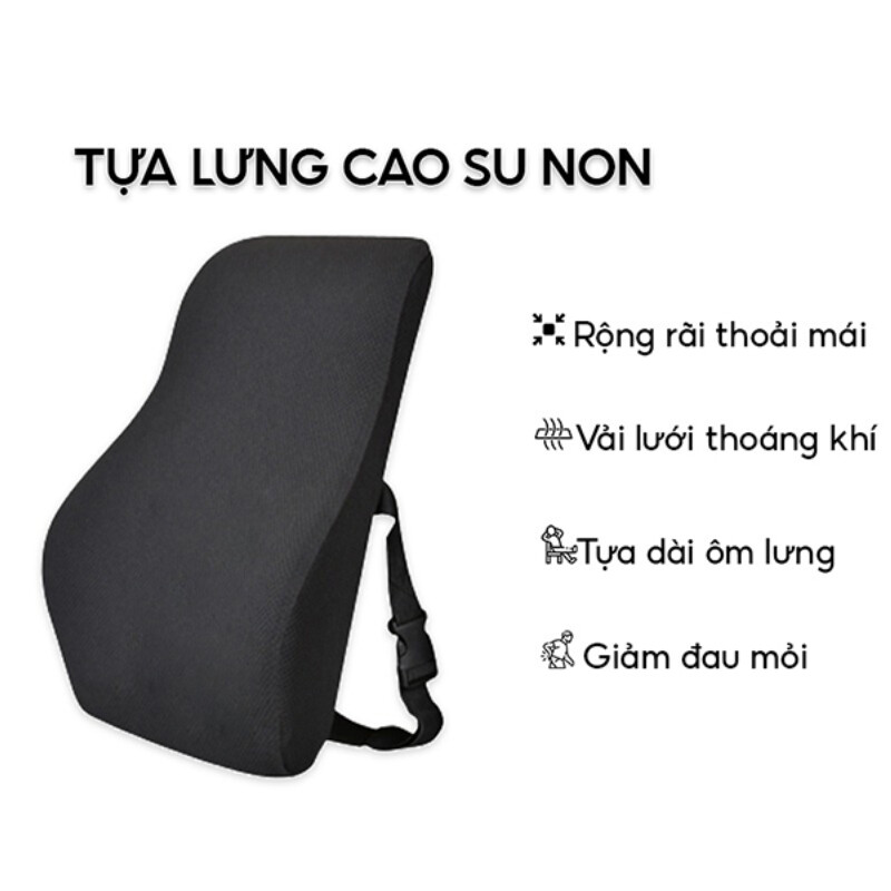 Tựa lưng cao su non