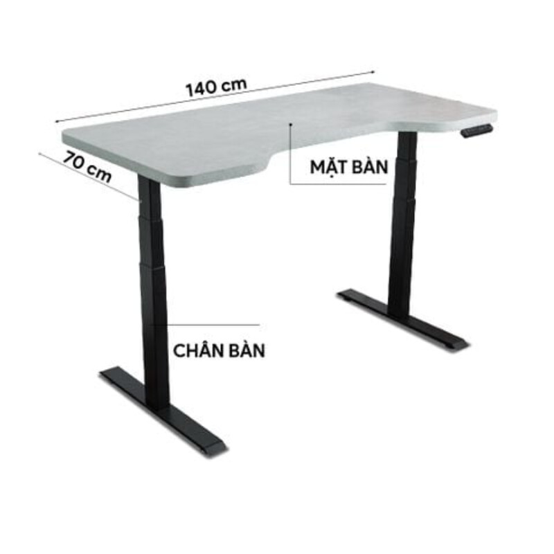 Lựa chọn khung bàn nâng hạ DIY Lựa chọn khung bàn nâng hạ DIY