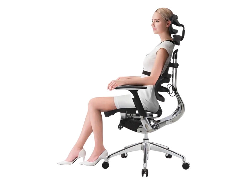 cách hạ ghế xoay 