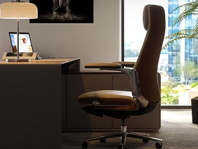 cách hạ ghế xoay 