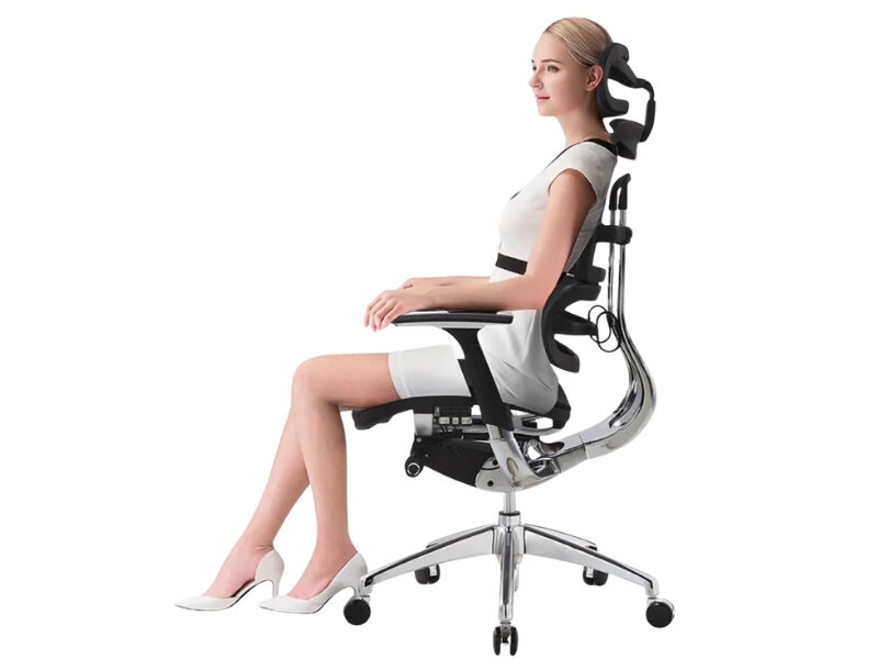 ngồi ghế công thái học đúng cách 