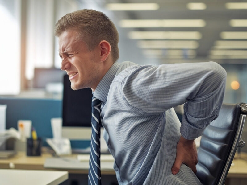 Mách bạn tư thế ngồi làm việc đúng cho dân công sở 1 tư thế ngồi làm việc đúng