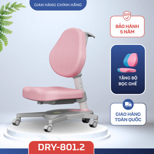 Ghế Chống Gù DRY-801-2 Công Thái Học, Bảo Vệ Cột Sống, Ngồi Đúng Tư Thế