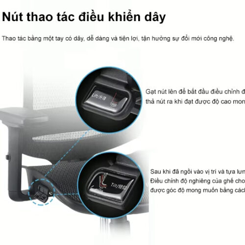 Ghế nhân viên văn phòng BC-406 16 Ghe van phong chat luong cao BC 406 anh 07